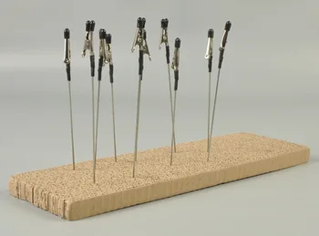 Инструмент за colorization военни модели, на стоманена стойка, стоманени бамбукови пръчки, цветен скоба за основите, покрасьте работна маса