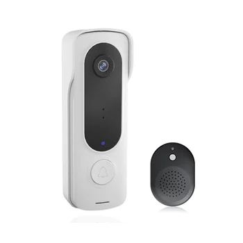Интелигентни безжични видео домофон Цифров Визуален домофон WIFI звънец Електронен звънец 480P Домашна камера за сигурност