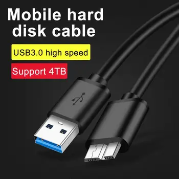 Кабел адаптер за USB 3.0 Type A до USB3.0 Micro-B конектор за свързване на кабел за Синхронизация на данни Конектор за кабел Външен Твърд диск HDD Кабел за твърд диск