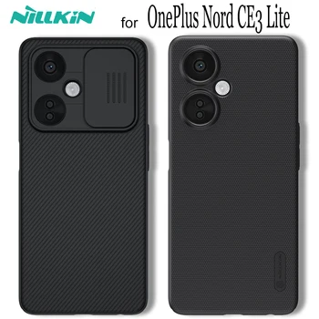 Калъф OnePlus Nord CE3 CE 3 Lite Nillkin Slide Camera Защита на Обектива за защита на личните данни Твърд калъф за PC One Plus Nord CE 3 Lite