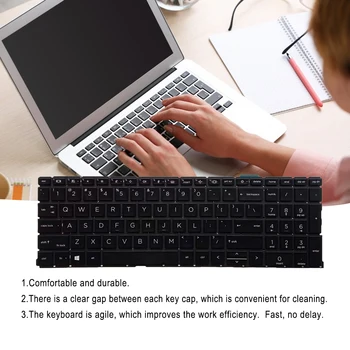 Клавиатура, клавиатура-универсална замяна с подсветка за HP ProBook 450 G8