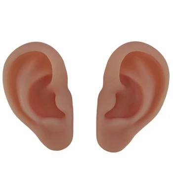 Комплект анатомични силиконови ушни иглоукалываний за практикуване на човека, определени за зашиване за учебни инструменти