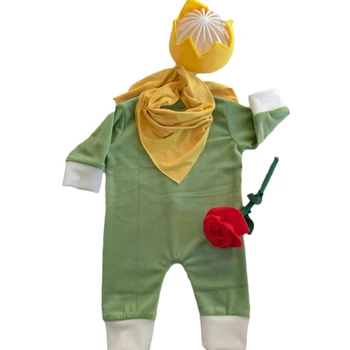Комплект дрехи за снимки на бебета, Шапка и тела, подпори за фото студио, универсален костюм в Година на Заека, Дрехи подарък за душата