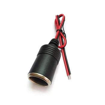 Конектор за запалка 12 В 24 В 10 А, с щепсел с гнездовой розетка, Удължител на кабела на зарядното устройство за запалка