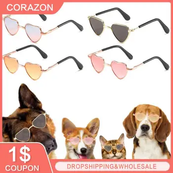 Красиви котешки очила, слънчеви очила за малки кучета, реквизит за снимки на котки, аксесоари за домашни любимци, най-продаваните стоки за домашни любимци
