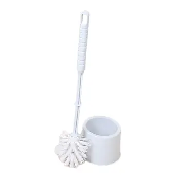 Креативен дебели пластмасови ершик за тоалетната чиния в банята с ергономична дръжка-основа, подходящ за почистване в домашни условия