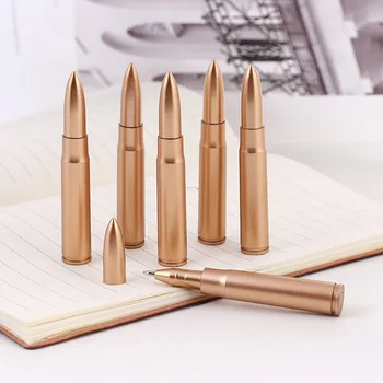 Креативна химикалка дръжка във формата на куршум в ретро стил, имитирующая оръжие, Промоция дръжки, Малки подаръци канцеларски материали, Ученически пособия, Гел писалка