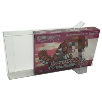 Кутия за показване на колекции за GBA / Nintendo Game Boy Advance / за съхранение на игри JPN, прозрачни кутии, топла обвивка, прозрачен калъф за събиране на