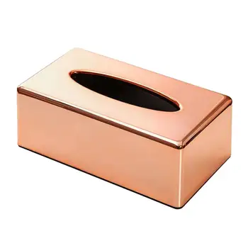 Кутия за салфетки от розово злато, диспенсер, съвременните автомобилни аксесоари за вашия домашен офис