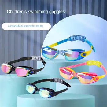 Летни Дамски Мъжки очила за плуване При късогледство Професионални очила за гмуркане с фарове за мъгла диоптрийными прозрачни лещи на Очила за басейн в пластмасова кутия