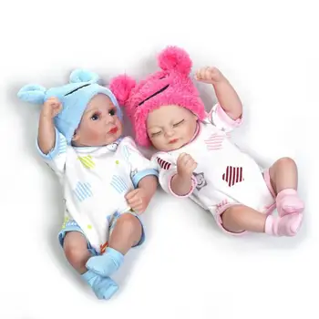 Мини-Сладка Кукла За Душата Twin Baby Творчески Подарък за Приятелката и Приятелите на Децата си