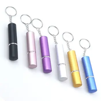 Мини-флакон за парфюм с обем от 10 мл с брелоком за ключове, Компактна цветна преносима чанта-спрей за ръчен багаж, чанта-окачване за аксесоари