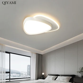 Модерни минималистичные бели led плафониери за хола спални, кабинет, кухня осветителни Тела за вътрешно осветление Daily Lamp AC 90-260 В