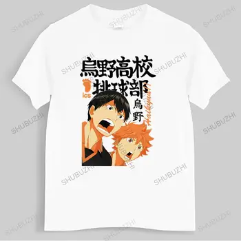 Модната марка мъжка тениска свободна тениска Haikyuu, мъжки t-shirt Tobio Kageyama, Хината Шойо, новата модерна тениска мъжка тениска