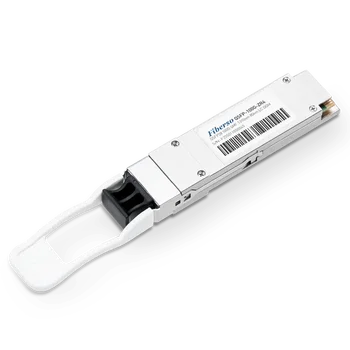 Модул Fiberso QSFP28 100G ZR4 80km с жак LC DOM SM оптичен предавател за Ethernet мрежа
