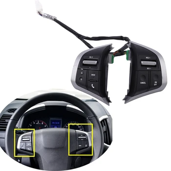 Мултифункционален волан Бутон за управление на аудио системата Ключ круиз-контрол на скоростта За Isuzu D Max Mux За Chevy Trailblazer