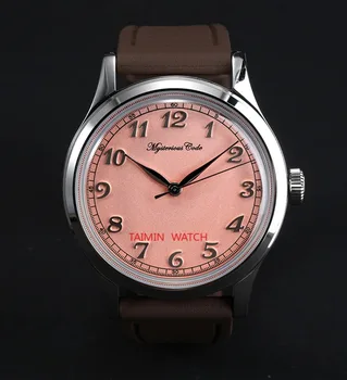 Мъжки механичен часовник Mysterious Code с автоматично навиване на часовници за дрехи Homage 1930 година на издаване