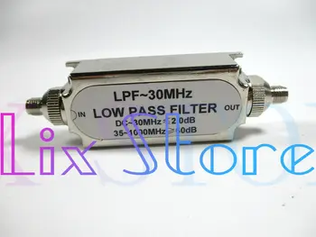 Ниско-честотен филтър SMA Мъжки и женски LPF30 Mhz Честота на LC Импеданс 50 Ома