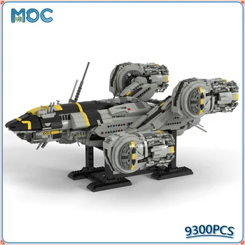 НОВ План за MOC Модел на Космически Кораб USCSS Prometheused Градивен елемент на Самолет Изтребител САМ Модулни Тухли Монтажния Комплект Играчки за Коледни Подаръци