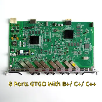 Новата цена на Закупуване GTGO GPON OLT 8-Портов мрежови Услуги е Интерфейс карта с 8шт Модули B + C + C ++ Plus SFP за ZTE ZXA10 C300 C320 C600