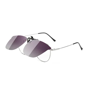 Нови слънчеви очила с поляризация в клипсах с увеличивающимися лещи за риболов, ултра-леки очила