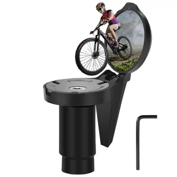 Огледало за велосипед, Защитни огледала на волана, Въртящи се на 360 градуса, Антибликовые, взривозащитени, Универсални изпъкнали защитни огледала за велосипеди