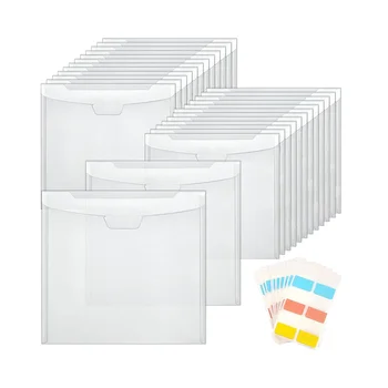 Органайзер за съхранение на хартия за албуми 24ШТ с катарама за съхранение на хартия за албуми с 60 БР подут раздели
