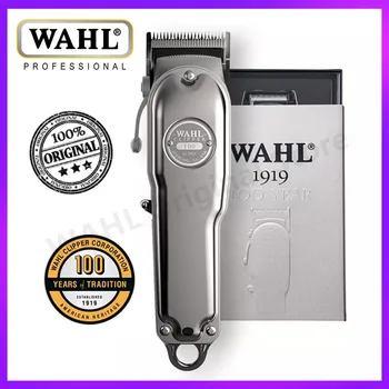 Оригинална професионална машина за подстригване на коса Wahl 1919 за главата Електрическа безжична Машинка за подстригване за мъже Фризьорски салон машина за подстригване на коса и стригане
