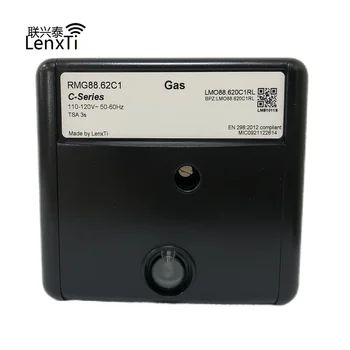 ОСНОВНИЯТ БЛОК за УПРАВЛЕНИЕ на горелка LenxTi RMG88.62C1 (120V AC) за Riello G900/G750 КОД 3013072 Заменя 3001163