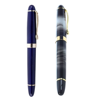 Писалка JINHAO X450 18 КГП Ширина от 0,7 мм, Сини и писалка JINHAO X450 18 КГП ширина от 0,7 мм Тъмни облаци