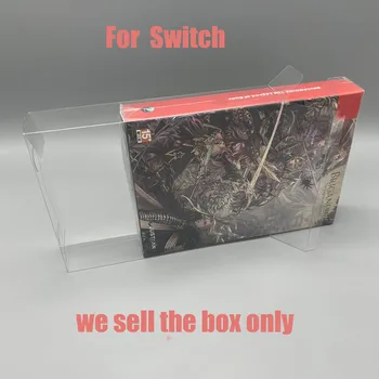 Прозрачна кутия с ДОМАШНИ-калъф за Switch NS Brigandine The Legend of Runersia, ограничена кутия за съхранение на игрите