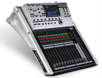 Професионални сървъри, цифров аудио музикален миксер T-12, звукова микшерная конзола с USB и ефекти