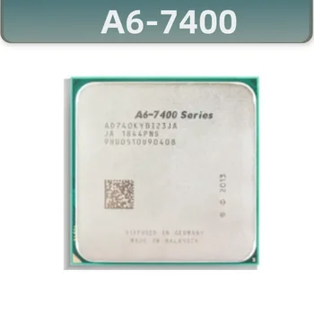 Процесор A6-7400, процесор APU A6 Socket FM2 + Двуядрен процесор на настолен компютър капацитет 65 W 3,5 Ghz