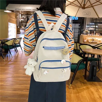 Раница за момичета, раница за старшеклассниц, Корейската версия, японски раница Harajuku ins сладко backpack bolsas bolsos para mujeres