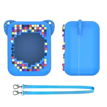 Силиконов калъф за носене на интерактивни играчки Bitzee, цифрова конзола за домашни любимци, чанта за съхранение, устойчив на удари защитен калъф