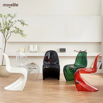 Скандинавски Нов Домакински Прост стол Net Red Ins, модерна маса за хранене, стол Дизайнерският стол, който може да добавяте, Творчески Стол за почивка