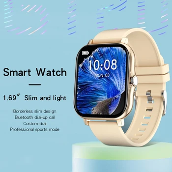 Смарт часовници UTHAI S-GT20 Bluetooth Call Music 1.69 Full Touch С голям екран Астронавт Водоустойчив часовник Мониторинг на състоянието на здравето