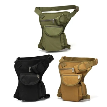 Тактическа чанта за крака с регулируема каишка, поясная чанта на бедрата, водоустойчив поясная чанта H58D