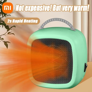 Тенис на нагревател за топъл въздух Xiaomi мощност 1200 W PTC Вентилатор за топъл въздух с бързото изгаряне на Домакински радиатор Преносими електрически нагревател Нагревател помещения