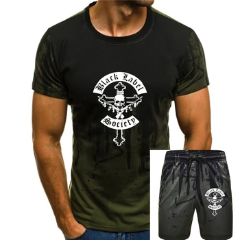 Тениска BLACK LABEL SOCIETY Crucifix Los Angeles Heavy Metal Tee за възрастни S-2XL Нова