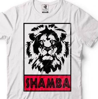Тениска Shamba Lion, поддържаща риза Shamba Lion, риза Shamba Wild Life тениска