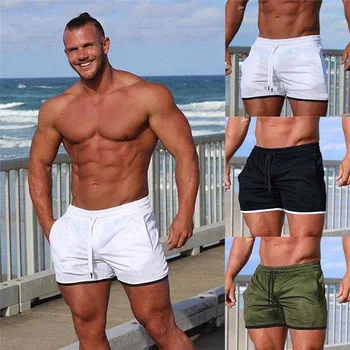 Топене Мъжки Летни Гащички Плажни шорти Ежедневни Плажни шорти Homme Classic Clothing Beach Short Male 2023