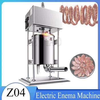 Търговско използване на Електрическа автоматична машина за приготвяне на колбаси, Салами 110 В На 220 В, машина за печат на колбаси