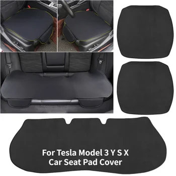 Универсален за Tesla, Модел 3 Y S X, калъф за автомобилни седалки, предпазни калъфи за възглавници на предните и задните седалки, четырехсезонные Аксесоари за интериора.