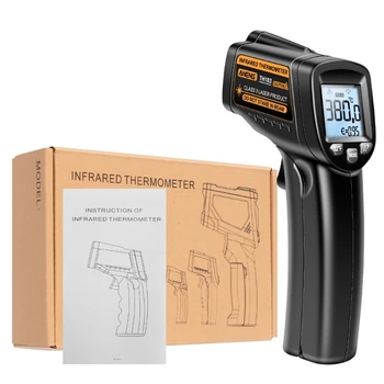 Цифров пирометр Безконтактен термометър за измерване на температурата с помощта на пирометра