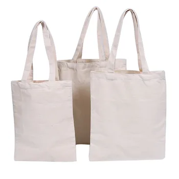 Чанта за покупки от бяло платно, Еко-множество сгъваема чанта през рамо, голяма чанта, тъканно памучен чанта-тоут за жени, дамски чанти за пазаруване, 1 бр.