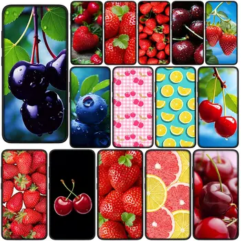Череши, Ягоди, плодове от Авокадо Калъф За Телефон Xiaomi Redmi Note 10 12 Pro Max 10A 10В 12C 10X 10S 8T C Funda Корпус