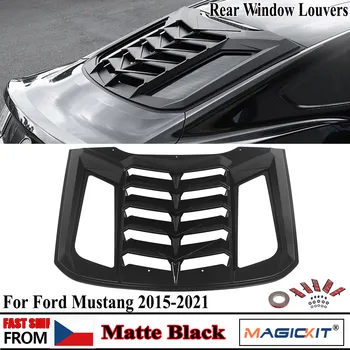 Щори на задното стъкло MagicKit за Ford Mustang Cover 2015-2020 козирка Матово черно