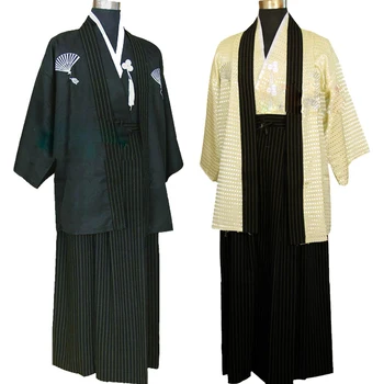 Японското кимоно, Мъжки дрехи, Дрехи за японската кухня, Традиционни костюми, Облекло за изпълнения на сцената